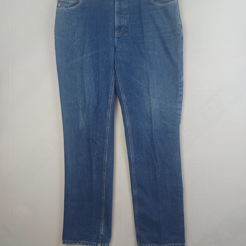 Carhartt FR Jeans Mens 38x36 Blue Flame Resistant Work Denim CAT 2